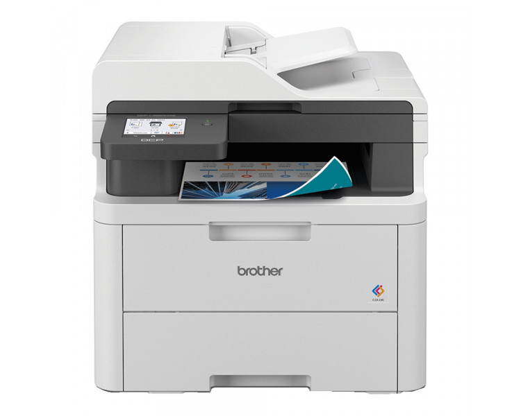 IMPRESORA LASER MULTI. BROTHER DCP-L3560CDW [COLOR / USB / RED / WIFI / 27PPM / ADF]