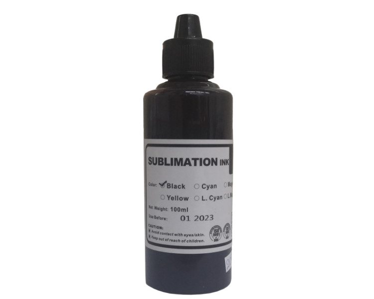 Pomo Tinta Sublimacion Multiprint® P/  Epson Negro [100ml]