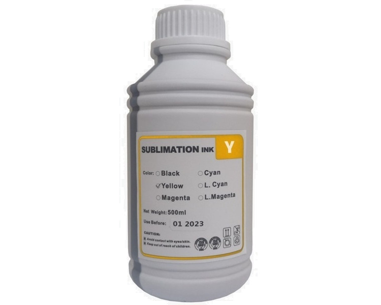 Pomo Tinta Sublimacion Multiprint® P/  Epson Amarillo [500ml]