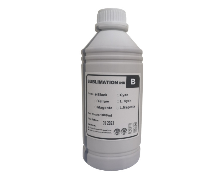 Pomo Tinta Sublimacion Multiprint® P/  Epson Negro [1L]