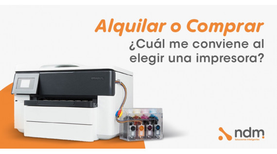 ¿Conviene más Alquilar o Comprar una Impresora?